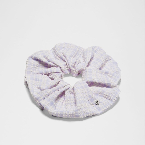 lululemon athletica Accessories - Lululemon Oversized Lavender Scrunchie